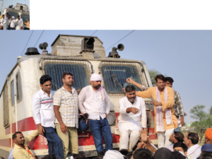 सहमति के बाद भी रेलवे ट्रैक पर पहुंचे युवा, क्या गुर्जर आन्दोलन को UP के नेताओं ने किया हाईजैक